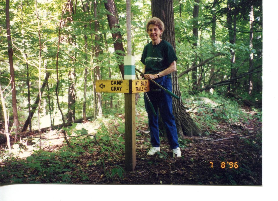 Dottie Shaw 1996 new Trail signs